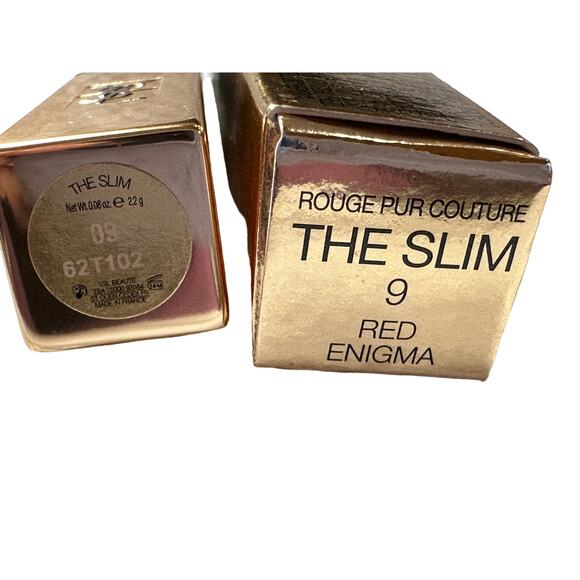 YSL Rouge Pur Couture The Slim Matte Lipstick - Shade #9 Red Enigma - Picture 3 of 3